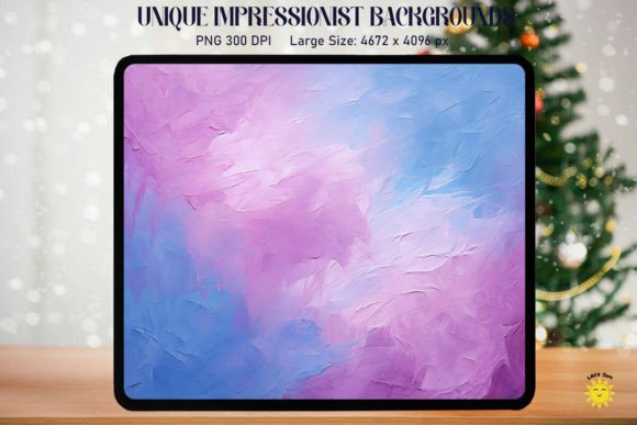 Bring Artistic Energy to Your Designs with Unique Impressionist Backgrounds