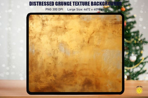 Gold Grunge Texture Backgrounds: Infusing Vintage Character