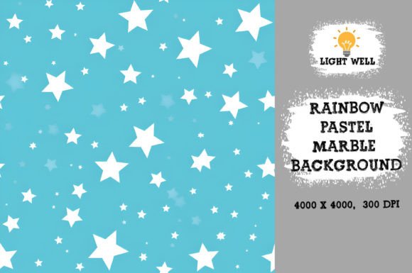 Rainbow Pastel Marble Paper Backgrounds: Your Digital Design Toolkit