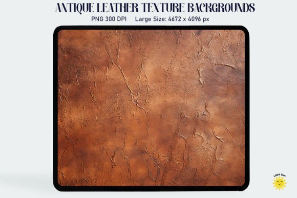 Shabby Leather Texture Backgrounds: Instant Vintage Charm