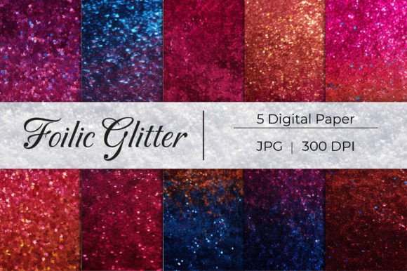 Shine Bright: A Deep Dive into Foilic Glitter Paper Backgrounds-02