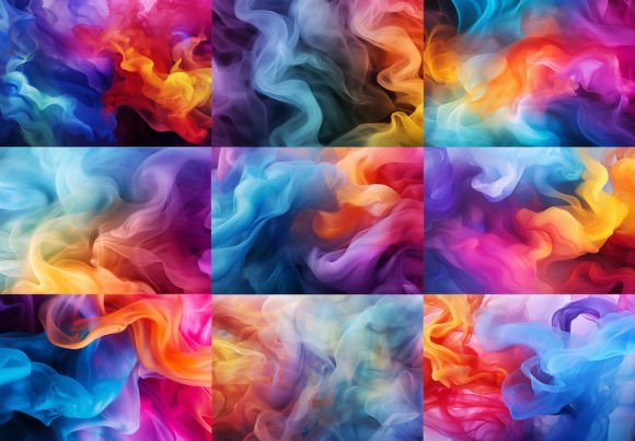 Smoke Colors Backgrounds Seamless: Your Holiday Design Asset