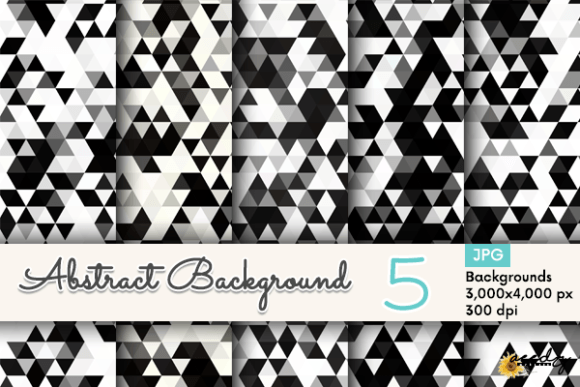 Unleashing Creativity with Triangle Abstract Backgrounds