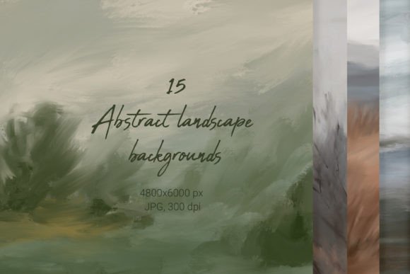 Unlocking Creativity: Using Abstract Landscape Backgrounds